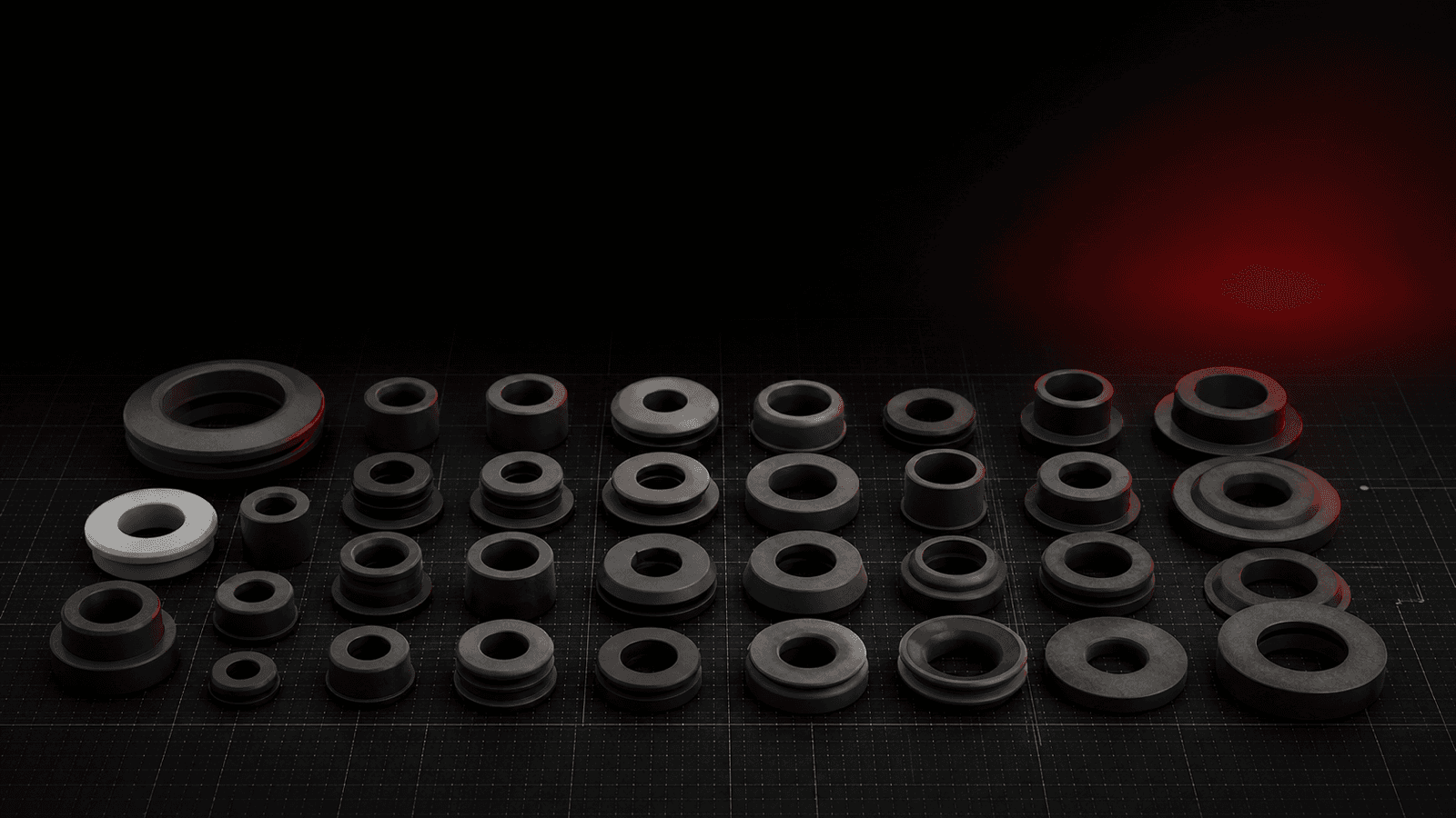Industrial TPE applications and components